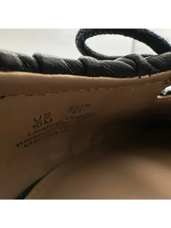 Sam Edelman Julia Pump Mule Women’s Size 10 Black Leather Pointed Flat Shoes - Picture 9 of 11